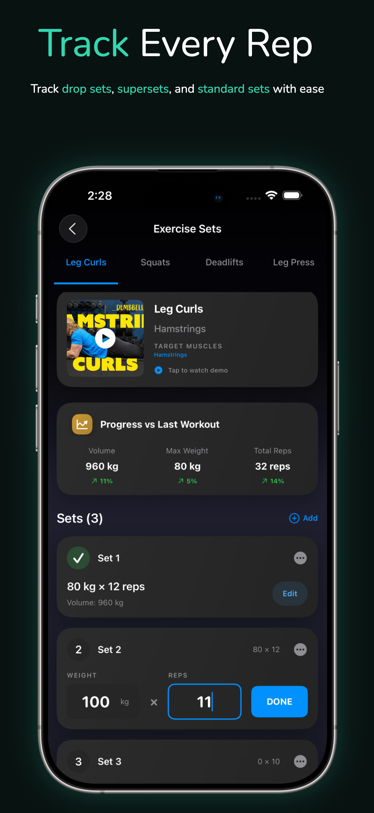 RepTrack Pro screenshot 2